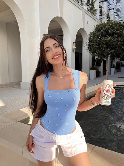 Square Neck Beauty Bodysuit