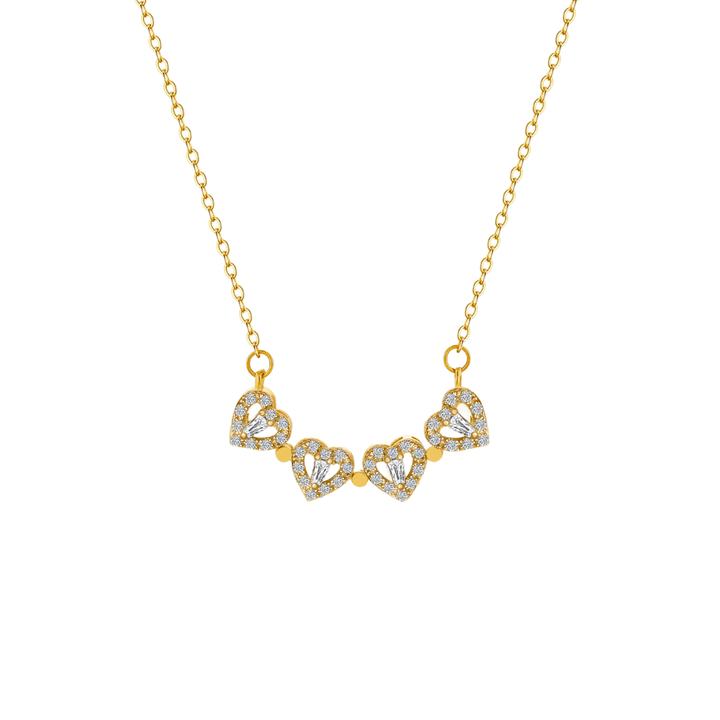 Lucky Hearts Necklace - Beauty You